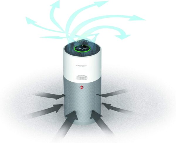Oczyszczacz powietrza Hoover H-PURIFIER 500 HHP50CA011, 110 m², biały - obrazek 8
