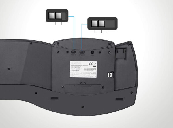 Klawiatura bezprzewodowa Perixx, PERIBOARD-612, Bluetooth - obrazek 6