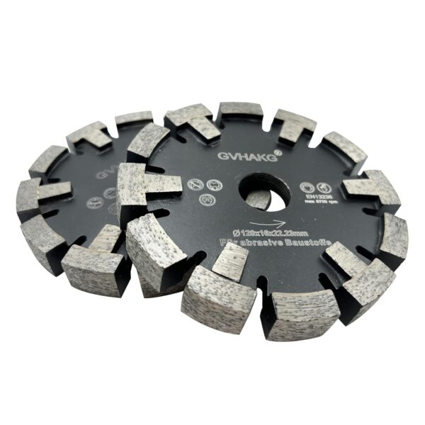 Tarcza diamentowa GVHAKG, 120x16x22,23mm POWYSTAWOWY do cięcia betonu i cegły - obrazek 5