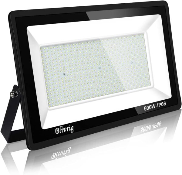 Reflektor LED Jefedana 500W 50000LM IP66 zimna biel do ogrodu i parkingu