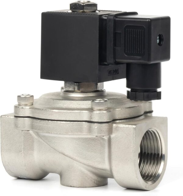 Zawór wodny US Solid 1 cal, 24 V, NC 0-10 bar IP65 elektrozawór do automatyzacji przepływu wody - obrazek 6