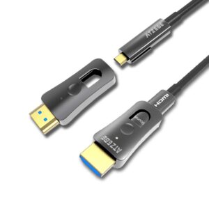 POWYSTAWOWY Kabel światłowodowy HDMI ATZEBE 15M, 4K@60Hz, HDR, 18Gbps, ARC