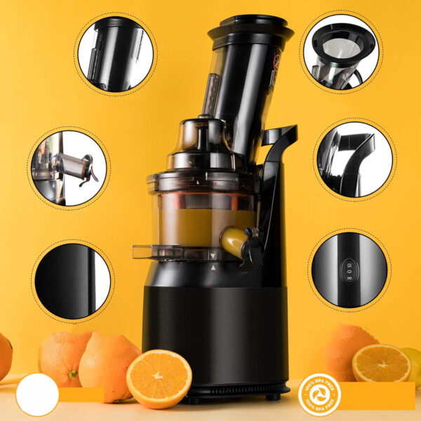 UŻYWANY Wyciskarka do całych owoców i warzyw Fridja f1900/BLK sok/sorbet - obrazek 2
