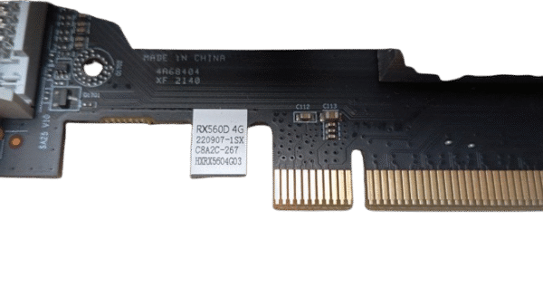 Używana Karta graficzna QTHREE SAPLOS Radeon RX 560 4GB GDDR5, DP/HDMI/DVI - obrazek 7