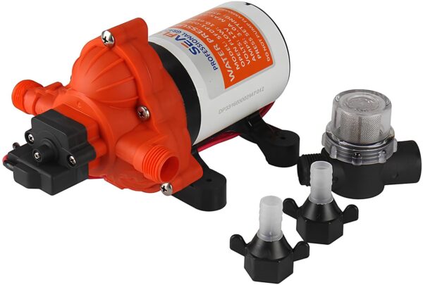 UŻYWANA Pompa membranowa SEAFLO 33 Series 12V/24V/220V 3.0GPM 45PSI