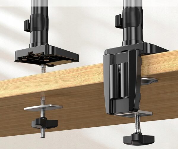 Uchwyt do monitora ErGear EGTS5B do 3 ekranów 13-27'', do 8kg, Powystawowy - obrazek 2