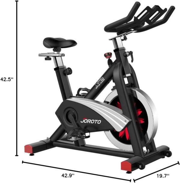 UŻYWANY Rower stacjonarny JOROTO X2 X2PRO X4S Bluetooth 100 poziomów oporu - obrazek 9