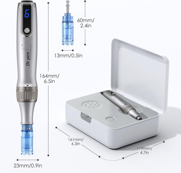 Dermapen Dr.Pen Ultima M8S bezprzewodowy 6 prędkości 0-2.5mm regulacja - obrazek 7
