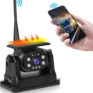 Hodozzy kamera solarna WiFi 1080P bezprzewodowa z magnetycznym uchwytem