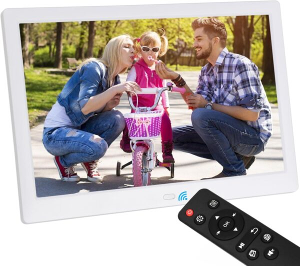 UŻYWANA Cyfrowa ramka na zdjęcia TSITSC 1301-DE-Weiß-1 13,3`` 32 GB biała