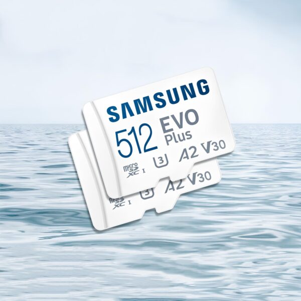 Karta pamięci Samsung 512GB microSDXC, UHS-I U3 A2 EVO Plus z adapterem - obrazek 4