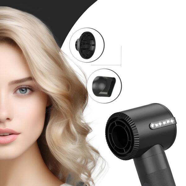 Wielofunkcyjny styler RESTEQ 7 w 1, moc 1400 W, kolor czarny - obrazek 2