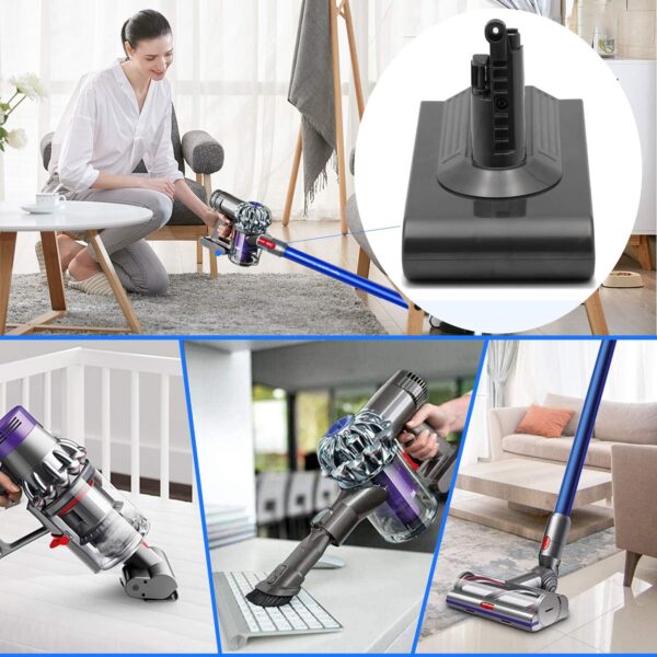 Akumulator Batterytec do Dyson DS-V11B, 18,5 x 11,3 x 9,2 cm - obrazek 5