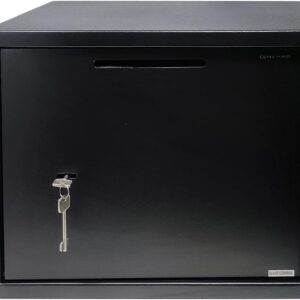 USZKODZONY Sejf mechaniczny z wrzutnią 25L 35x25x25cm stalowy do biura