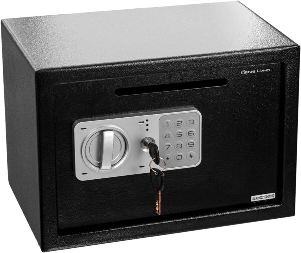 Elektroniczny sejf z kluczem Genie Hand, technologia Anti Bounce - obrazek 5