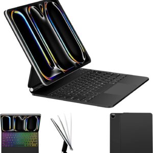 UŻYWANY Magnetyczna klawiatura Nuflaz X9 do iPad Pro 13" M4 2024 QWERTZ