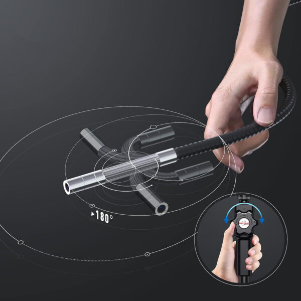 Podświetlana kamera endoskopowa Ralcam F408A-1,5M 8,5 mm, nie zestaw - obrazek 6