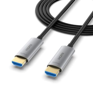 Kabel światłowodowy HDMI 4K 30 metrów wysokiej jakości kabel HDMI do telewizora ATZEBE monitora i konsoli