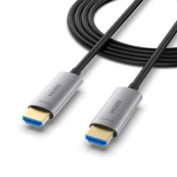 Kabel światłowodowy HDMI 4K 30 metrów wysokiej jakości kabel HDMI do telewizora ATZEBE monitora i konsoli