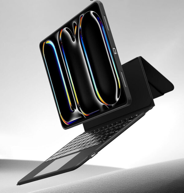Etui na klawiaturę ESR 6B019 do iPada Pro 11'' 2024 QWERTZ, czarne, Powystawowy - obrazek 2