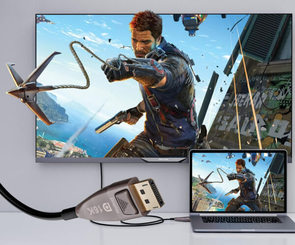 Używany Kabel światłowodowy CHENLENIC 80 Gbps 8K 15 metrów - obrazek 3