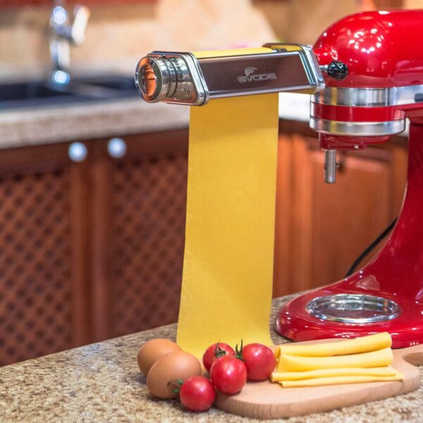 Dysza do makaronu GVODE do robota kuchennego KitchenAid, stal nierdzewna - obrazek 4