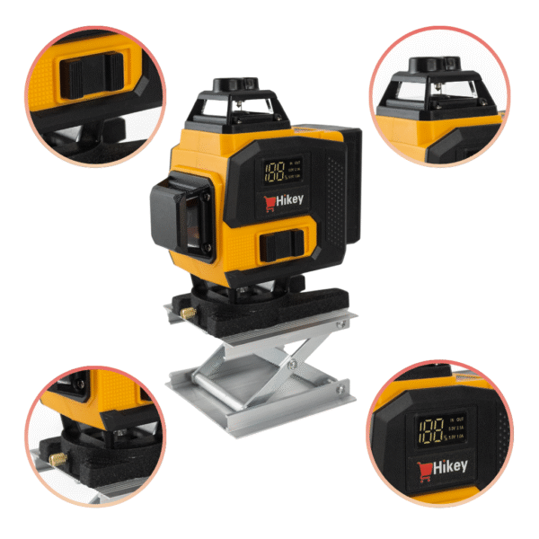 Poziomica Laserowa LM-003 czarna walizka - obrazek 3