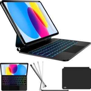 Etui z klawiaturą do iPad 10/11" (2022/2025) Nuflaz X8 QWERTZ DE magnetyczne  POWYSTAWOWY