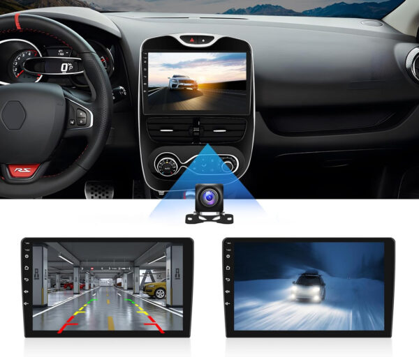 Radio samochodowe Hikity z ekranem do Renualt SA Clio, Bluetooth, FM - obrazek 4