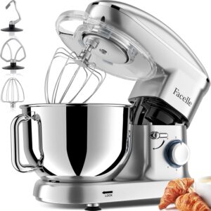 Robot kuchenny, Facelle, 1300 W, 10 prędkości, 5,5 l, srebrny