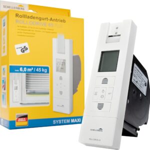 Napęd elektryczny do nawijania taśmy Schellenberg, IP67, 230 W, 23 mm