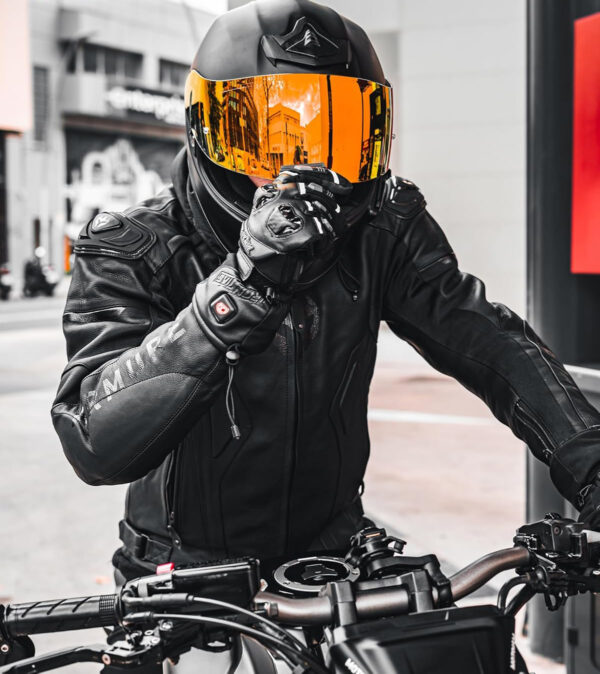 Rękawice grzewcze IRON JIA'S, zimowe motocyklowe, wodoodporne, rozmiar XL Używane - obrazek 5