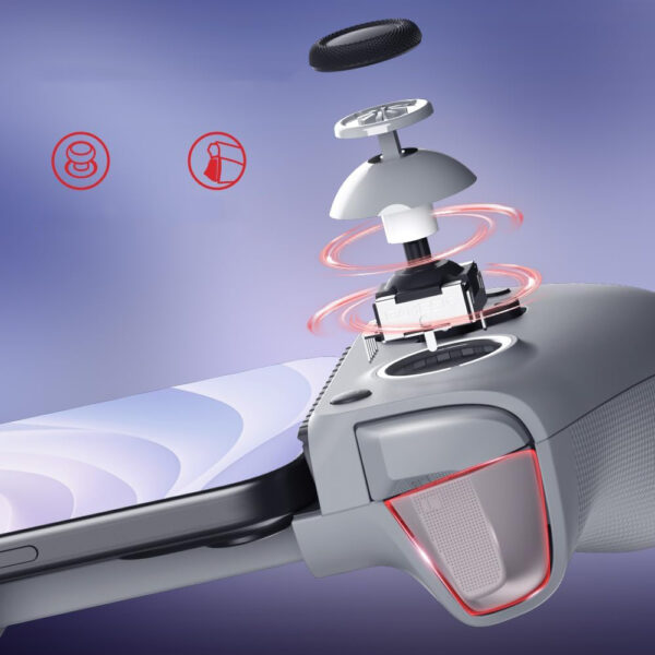 Kontroler GameSir G8 Galileo typ C do iPhone 15 i HarmonyOS z joystickami - obrazek 4