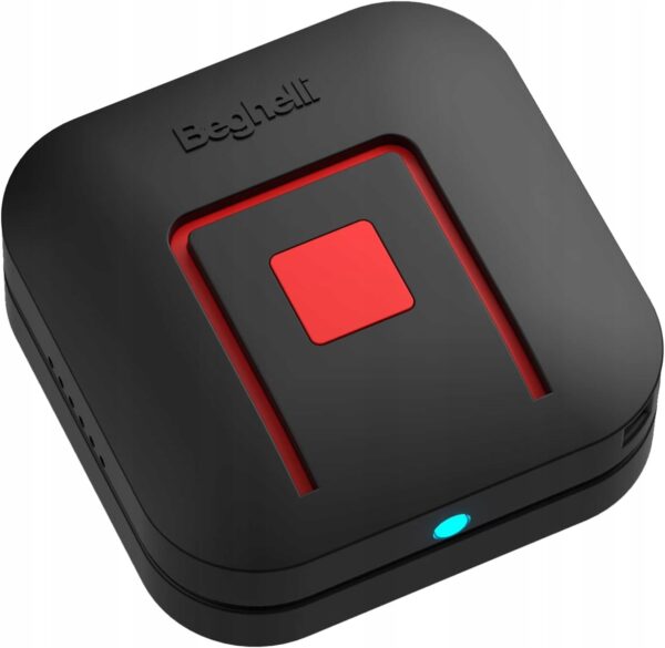 Urządzenie telepomocowe Beghelli, Nano SIM, kieszonkowe GSM, czarne