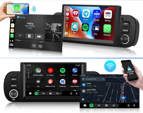 Radio samochodowe Hikity A3274H1 do Fiat Pandy 2013-2020 Carplay, WiFi, GPS - obrazek 4