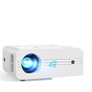 Projektor AKIYO, Full HD 1080P, 10000 lm, 5G Wi-Fi Bluetooth, ze statywem