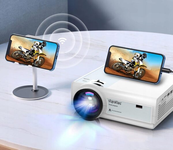 Projektor Staratlas L36P, 5G Wi-Fi Bluetooth Full HD, 12000 lm, bez pilota - obrazek 3