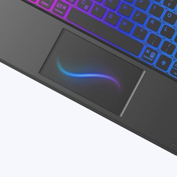 Klawiatura Earto FR150-BK do iPad Pro 12.9" AZERTY bezprzewodowa klawiatura z etui i touchpadem - obrazek 3