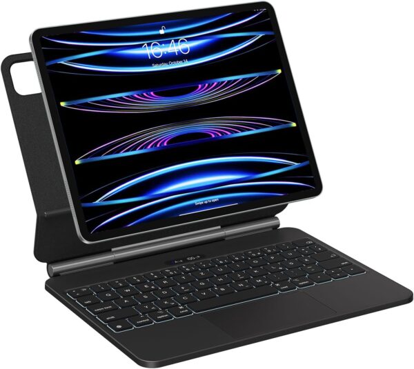 Etui z klawiaturą QWERTZ APPS2Car, Bluetooth, do iPad Pro 12.9, (6.,5.,4.) - obrazek 7