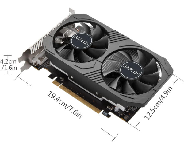 Używana Karta graficzna QTHREE SAPLOS Radeon RX 560 4GB GDDR5, DP/HDMI/DVI - obrazek 6