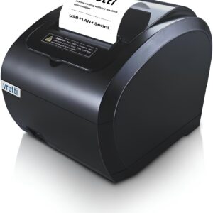 Drukarka paragonowa Vretti М817 80 mm 28 x 17 x 18 cm drukarka termiczna USB Bluetooth dla sklepów