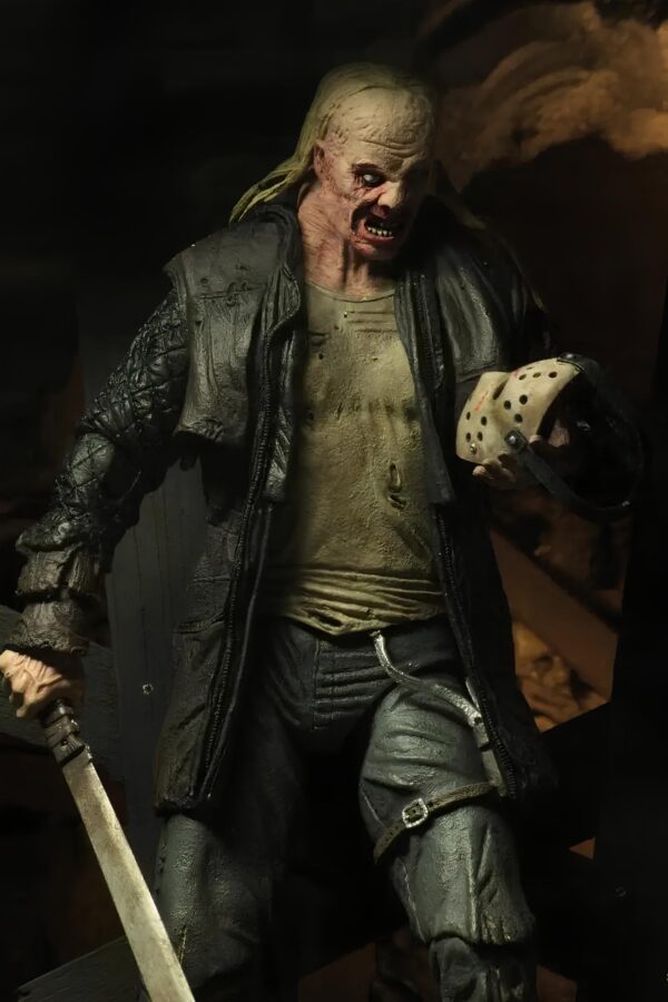 Figurka Jason Voorhees Piątek 13-go 18 cm kolekcjonerska figurka kultowego bohatera horrorów - obrazek 7