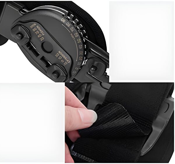 Stabilizator kolana ZJchao ortopedyczna podporowa, regulowana dla ACL - obrazek 2
