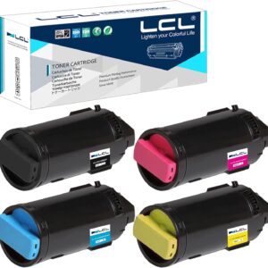 Tonery LCL kompatybilne z Xerox VersaLink C505, 4 sztuki KCMY