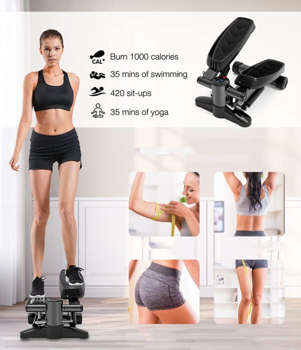 UŻYWANY Stepper do domu bubbacare 150 kg, z wyświetlaczem LCD - obrazek 3
