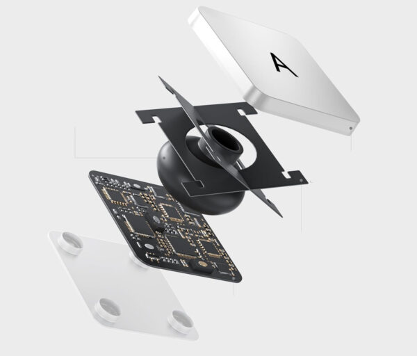 Klawiatura Nimin HL128 biała do iPad Air/Pro 11" z touchpadem AZERTY - obrazek 8