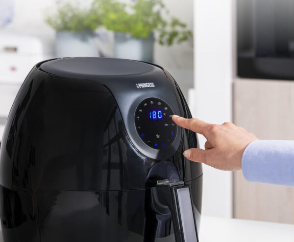 Frytownica beztłuszczowa Princess 182050 5,2L 1800W czarna - obrazek 2