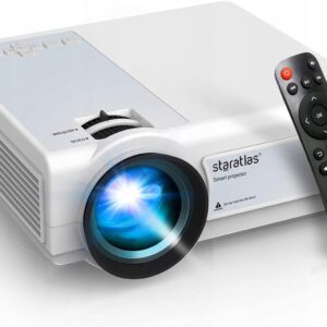 Projektor Staratlas L36P, 5G Wi-Fi Bluetooth Full HD, 12000 lm, bez pilota