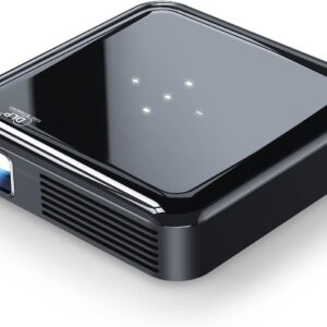 Mini projektor AKIYO, USB, HDMI, 12 V/2 A, 70W, Powystawowy