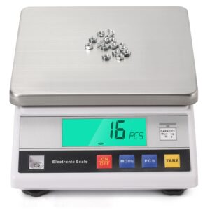 Waga elektroniczna CGOLDENWALL 10kg/0,1g dokładna cyfrowa waga jubilerska kucharska, Powystawowy
